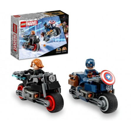 Конструктор Lego Marvel Мотоцикли Чорної Вдови й Капітана Америка (76260) фото №4