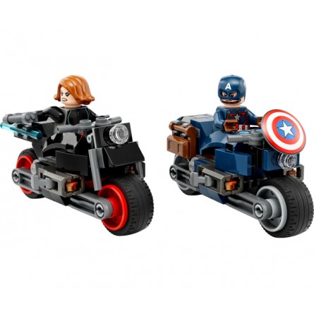 Конструктор Lego Marvel Мотоцикли Чорної Вдови й Капітана Америка (76260) фото №5