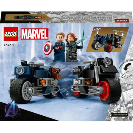 Конструктор Lego Marvel Мотоцикли Чорної Вдови й Капітана Америка (76260) фото №2