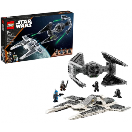 Конструктор Lego Star Wars Мандалорський винищувач проти Перехоплювача TIE (75348)