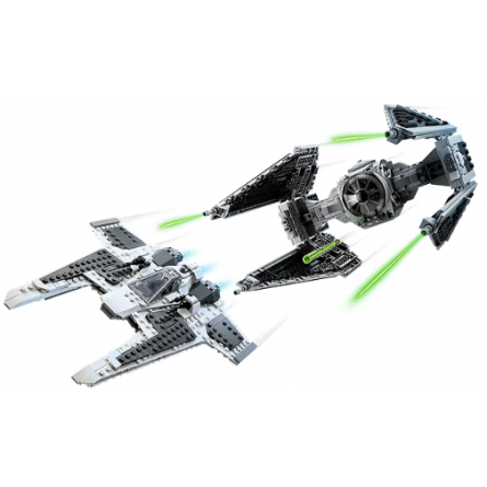 Конструктор Lego Star Wars Мандалорський винищувач проти Перехоплювача TIE (75348) фото №4