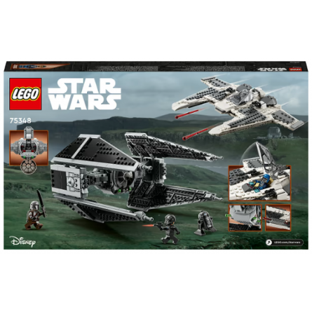 Конструктор Lego Star Wars Мандалорський винищувач проти Перехоплювача TIE (75348) фото №2