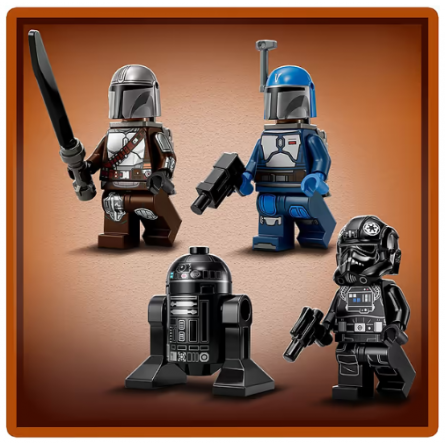 Конструктор Lego Star Wars Мандалорський винищувач проти Перехоплювача TIE (75348) фото №8