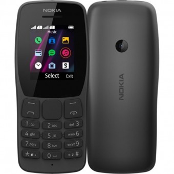 Зображення Мобільний телефон Nokia 110 DS Black