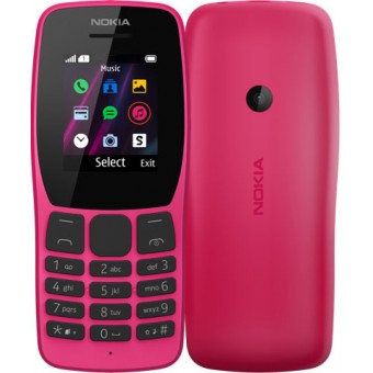 Зображення Мобільний телефон Nokia 110 DS Pink