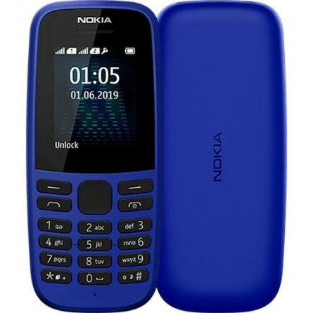 Мобільний телефон Nokia 105 SS 2019 Blue