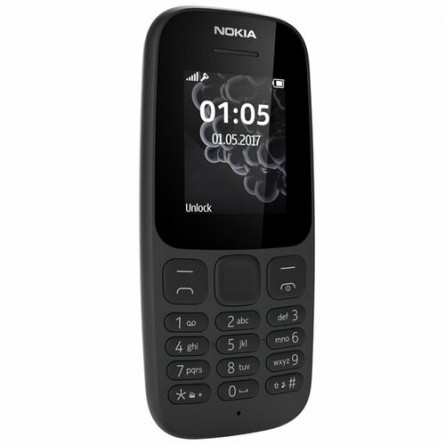 Мобільний телефон Nokia 105 SS 2019 Black фото №3
