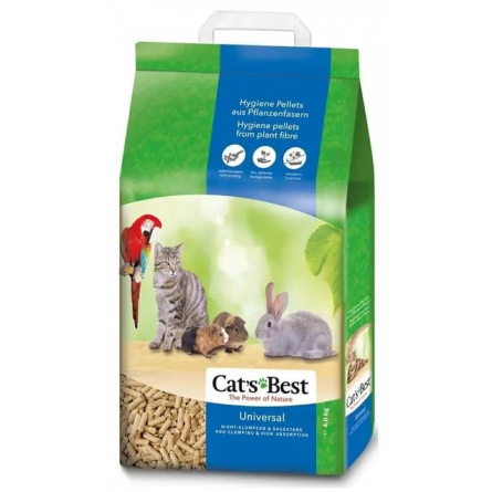Наповнювач для туалету Cats Best Universal Дерев'яний 4 кг (7 л) (4002973000625)
