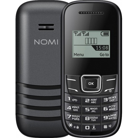 Зображення Мобільний телефон Nomi i144m Black - зображення 1