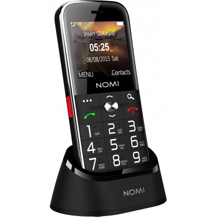 Зображення Мобільний телефон Nomi i220 Black - зображення 1