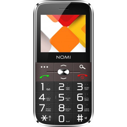 Мобильный телефон Nomi i220 Black фото №4