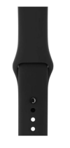 Ремінець для smart годинників Walker Apple Watch Sport Band 42/44мм M/L чорний (18) фото №2