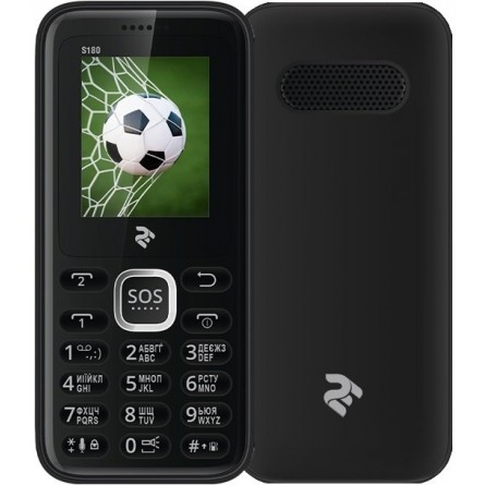 Мобильный телефон 2E S180 Black