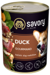 Консерва для собак Savory Dog Gourmand качка 400 г (4820232630471)