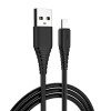 СЗУ Colorway 1USB Quick Charge 3.0 (18W) черное   cable micro USB фото №3