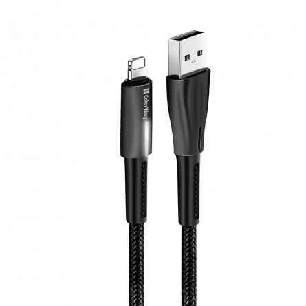 Colorway USB - Apple Lightning (zinc alloy   led) 2.4А 1м чорний CW-CBUL035-BK фото №6