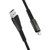 Colorway USB - Apple Lightning (zinc alloy   led) 2.4А 1м чорний CW-CBUL035-BK фото №5