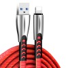 Colorway USB - Apple Lightning (zinc alloy) 2.4А 1м червоний CW-CBUL010-RD фото №2