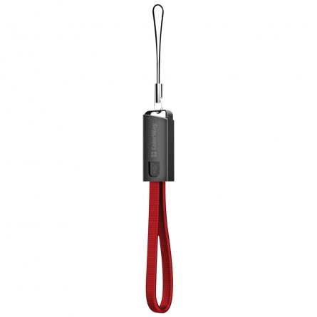 Colorway USB - Apple Lightning (брелок) 2.4А 22см червоний CW-CBUL021-RD фото №4