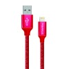Colorway USB - Apple Lightning 2.1А 1м червоний CW-CBUL004-RD фото №2
