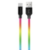 Colorway USB - MicroUSB (multicolor) 2.4А 1м CW-CBUM017-MC фото №3