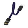Colorway USB - MicroUSB (брелок) 2.4А 22см синій CW-CBUM022-BL фото №4