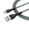 Colorway USB - Type-C (braided cloth) 3А 1м сірий CW-CBUC041-GR фото №6