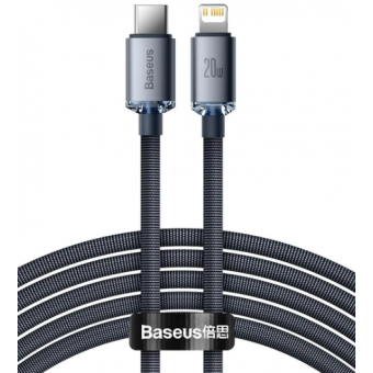 Изображение Baseus Crystal Shine Series Fast Charging Data Cable Type-C to iP 20W 1.2m Black