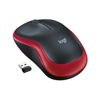 Зображення Комп'ютерна миша Logitech Wireless M185 Red