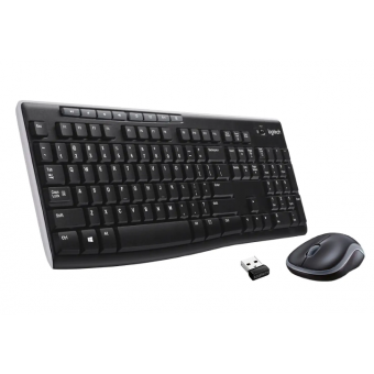 Зображення Клавіатура   мишка Logitech Wireless MK270 Combo Black