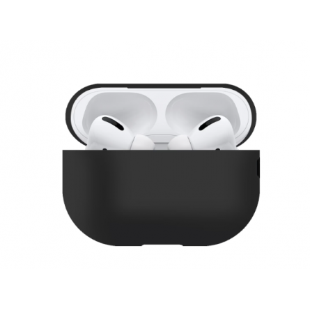Чехол для навушників MAKE Apple AirPods Pro 2 Silicone Black (MCL-AAP2BK)
