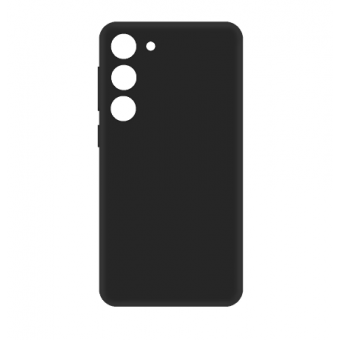 Изображение Чехол для телефона MAKE Samsung S23 Silicone Phantom Black (MCL-SS23PB)
