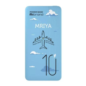 Зображення Мобільна батарея Mibrand Mriya 10000mAh 20W Blue