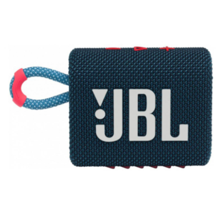 Портативна колонка JBL GO 3 Blue Coral (JBLGO3BLUP) фото №2