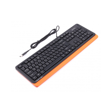 Клавиатура A4Tech FKS10 USB Orange фото №3