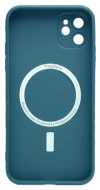 Чехол для телефона Aurora Glass Case for iPhone 11 with MagSafe Navy Blue фото №3