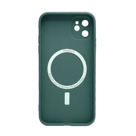 Чохол для телефона Aurora Glass Case for iPhone 11 with MagSafe Green фото №3