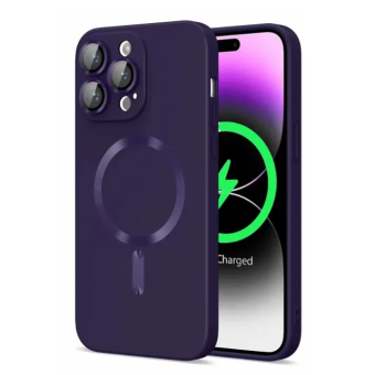 Изображение Чехол для телефона Cosmic Frame MagSafe Color for Apple iPhone 13 Deep Purple