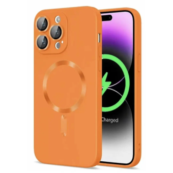 Зображення Чохол для телефона Cosmic Frame MagSafe Color for Apple iPhone 14 Pro Orange