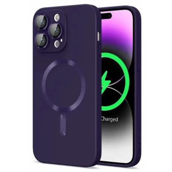Зображення Чохол для телефона Cosmic Frame MagSafe Color for Apple iPhone 14 Pro Deep Purple