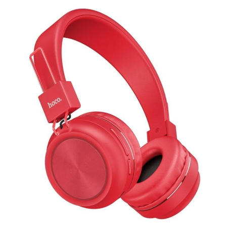 Наушники Hoco W25 Promise wireless headphones Red