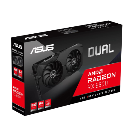 Asus Radeon RX 6600 8Gb DUAL (DUAL-RX6600-8G-V2) фото №11