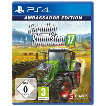 Изображение Диск GamesSoftware PS4 Farming Simulator 17 Ambassador Edition, BD диск