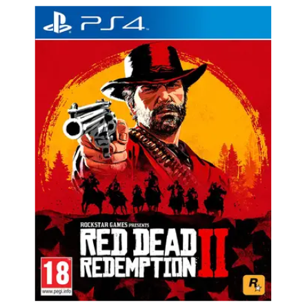 Диск GamesSoftware PS4 Red Dead Redemption 2, BD диск