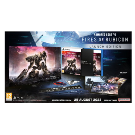 Диск GamesSoftware PS5 Armored Core VI: Fires of Rubicon - Launch Edition, BD диск фото №8