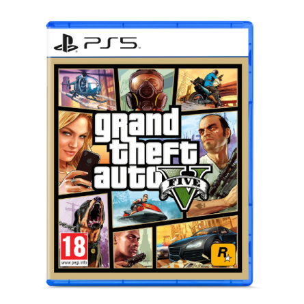 Диск GamesSoftware PS5 Grand Theft Auto V, BD диск