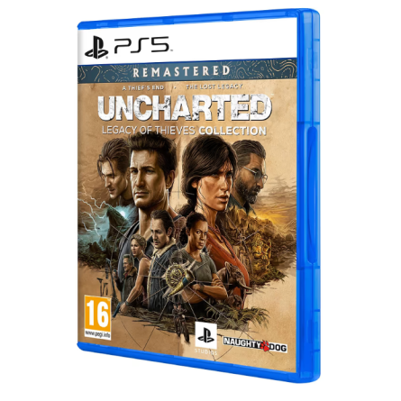Диск GamesSoftware PS5 Uncharted: Legacy of Thieves Collection, BD диск фото №2