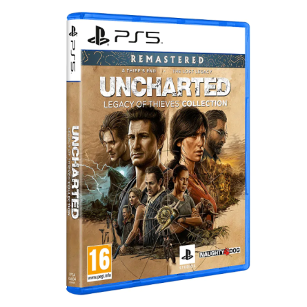 Диск GamesSoftware PS5 Uncharted: Legacy of Thieves Collection, BD диск фото №3