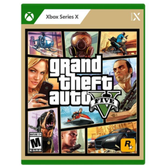 Зображення Диск GamesSoftware Xbox Series X Grand Theft Auto V, BD диск