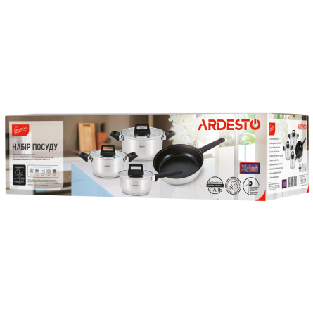 Набір посуду Ardesto AR3507G фото №12